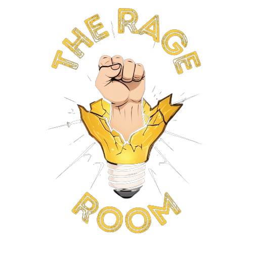 Het logo van The Rage Room.